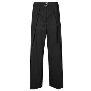 Erika Cavallini Women Wool Twill Amelia Trousers